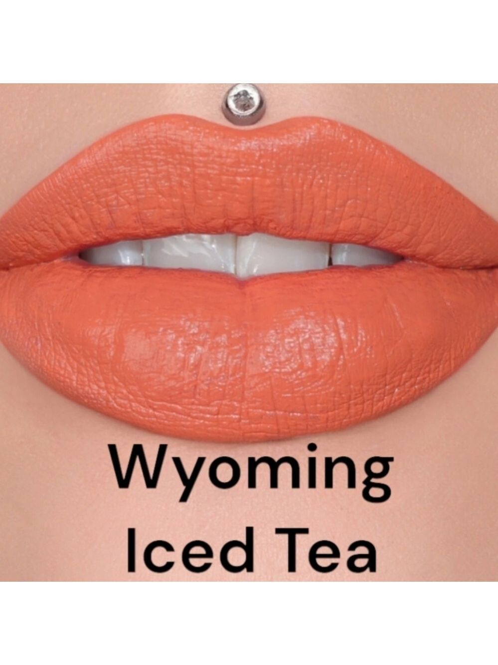 Jeffree Star - Velvet Trap - Wyoming Iced Tea Lipstick (Peach Terracotta) NIB